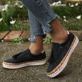 Spot 2022 New Round Toe Casual Tassel Sneakers Flat Sole Plus Slip Slip Shoes Loafers Women. 