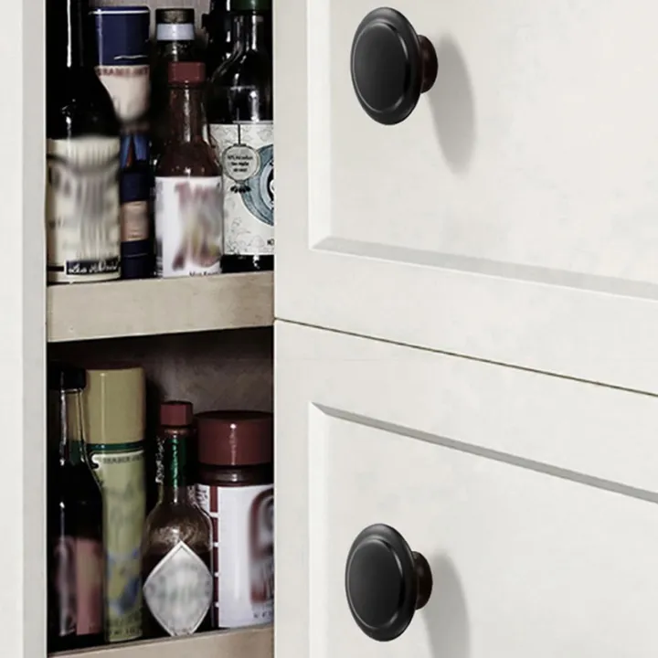 Stainless%20Steel%20Single%20Hole%20Handle%20Gold%20Black%20Cabinet%20Door%20Mushroom%20Simple%20Drawer%20Circular%20Furniture%20Knobs%20-%20Image%204