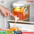 Dring Dispenser With Tap High quality food grade plastic juice jar water dispenser 3.5L Juice Dispenser.