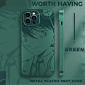 YYDS for iPhone 12 Pro Max Back Cover for KIDO Electro Plating Frosted Lens Full Protection Silicone Soft Mobile Phone Case for Man. 