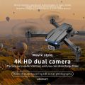 New Mini Optical Flow Obstacle Avoidance WIFI 4K HD Dual Camera Remote Control Drone Drone Apps Controlled db. 