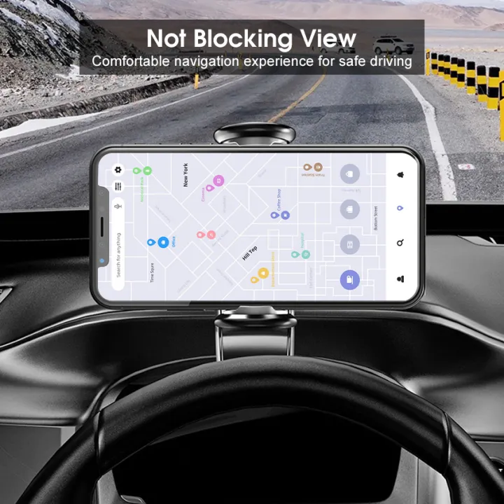 Geepact%20Car%20Phone%20Holder%20Parking%20Number%20Plates%20Multifunctional%20Car%20Sun%20Visor%20Phone%20Mount%20-%20Image%202