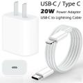 For iPhone 12 Pro Max/Mini or 13 Pro Max Charger 20 Watt USB-C Power Adapter.