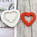 Rose Heart Silicone Sugarcraft Mold Resin Tools Cupcake Baking Mould Fondant Cake Decorating Tools.