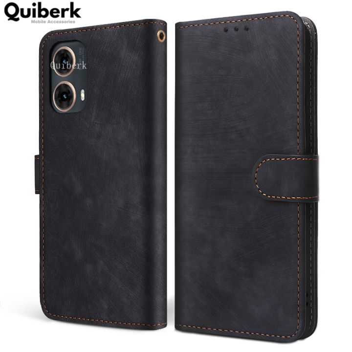 SEAHAI Cover per Motorola Moto G85 5G, Custodia Pelle Flip