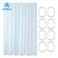 【On Sale】 GOIKEA Shower Curtain Liner Waterproof Shower Curtain for Easy Installation Tear-resistant Partition Ideal for Southeast Asian Homes Tear-resistant Shower Curtain. 