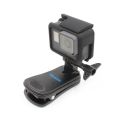 TELESIN Rotational Backpack Clip Mount Hat Mount for Gopro hero8/7/6/5 cameras, action camera. 