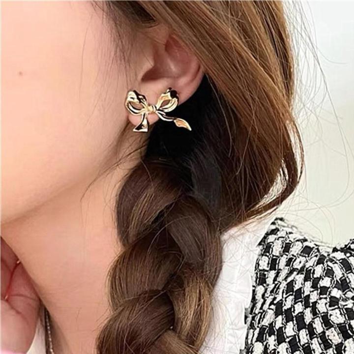 Fashionable%20Fashion%20Bow%20Earrings%20Eye-catching%20Cute%20Trendy%20Bow%20Earrings%20For%20Women%20Girls%20Stylish%20Cute%20Ribbon%20Earrings%20for%20Birthday%20party%20jewelry%20gifts%20Women's%20fashion%20accessories%20Daily%20wear%20Birthday%20-%20Image%208