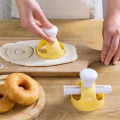 10PCS Dispenser Donut Maker Portable Waffle Mould Plastic Machine Donut Cake Mold Easy Install. 