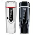 Car Heating Cup 12V 24V Heated Travel Mug for Tea Brewing Coffee Milk Heated.