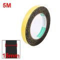 1mm Thick Self Adhesive Single Sided Foam Sponge Seal Strip Tape 10mm 12mm 15mm 25mm Shockproof Anti-collision Window Door Seal. 