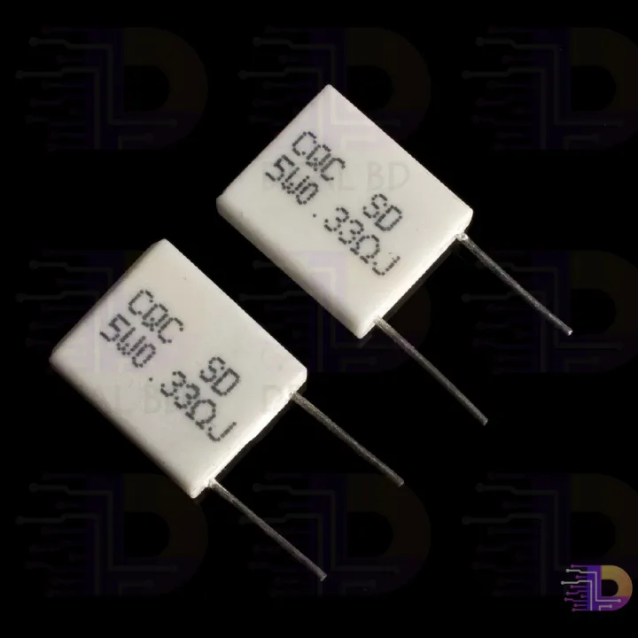 2Pcs%20Wirewound%205W%200.33%20Ohm%20Non-Inductive%20Ceramic%20Cement%20Resistor%200.33R%205%20Watt%20BPR56%20Wire%20Wound%20Resistance%20Axial%20Lead%20Fixed%20Cement%20Resistor%205%25%20Tolerance%20-%20Image%207