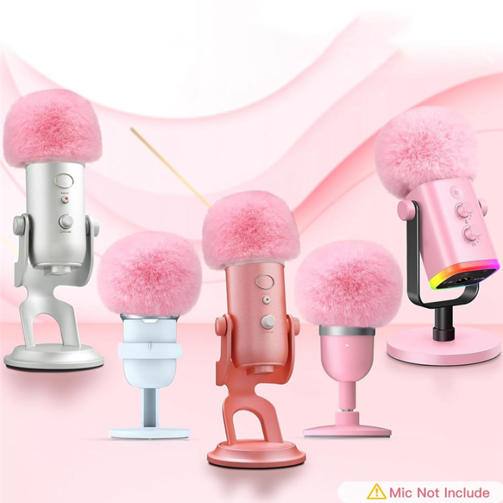 Mic%20Foam%20Cover%20for%20Blue%20Microphone%20for%20Sound%20K66%20Pink%20-%20Image%205