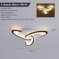 3/6 Head Modern LED Lamp Ceiling Light Chandelier For Living Room Bedroom Dining Room Home Decor. 