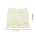 Baby Washcloths Baby Muslin Squares Organic Cotton Soft Skin-friendly Reusable Infant Face Towel Microfibre Baby Towel. 