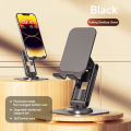 Foldable Metal Tablet Holder Mobile Phone Desktop Stand for iPad iPhone Samsung Desk Holder Adjustable Desk Smartphone Stand.