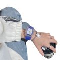 Teen boys' trendy black technology tonneo watches, casual fashion personality, Korean simple and cool watches. 