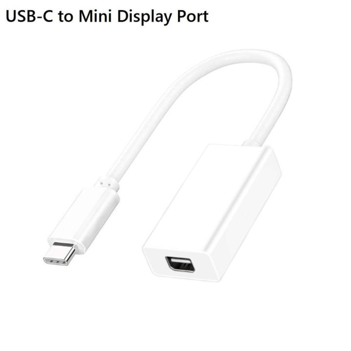 USB-C%20to%20Mini%20Display%20Port%20Adapter%20USB%203.1%20Type%20C%20(Thunderbolt%203)%20to%20Thunderbolt%202%20Adapter%20For%20MacBook%20Pro%20Black%20-%20Image%202