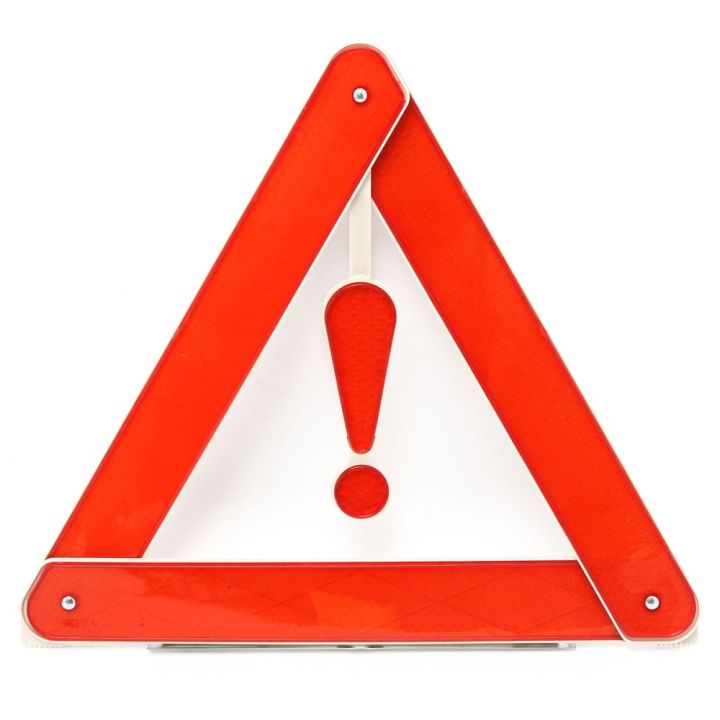Cars Car warning triangle Durable tripod car parking warning signs ...