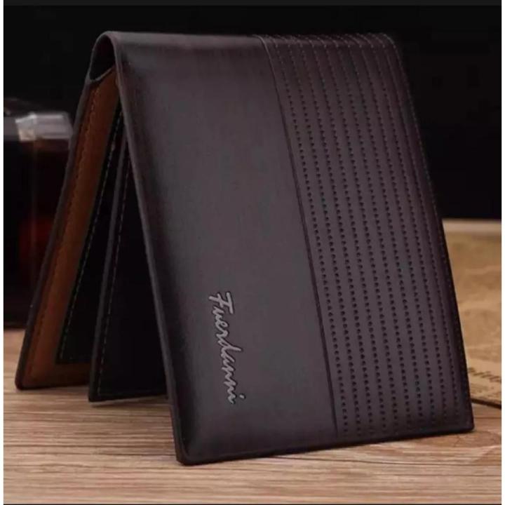 Furdani Brown High quality Stylish Artificial Leather wallet for men