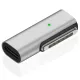 1 PCS 140W 90 Degree USB C to Magnetic 3 Charging Adapter Parts Accessories Compatible for MacBook Pro 2023 (M2, 14/16 Inch), for MacBook Air. 