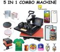 Sublimation heat press machine, Digital Heat Press 5-in-1 Machine (Grade-A) WITH 2 YEARS WARRANTY. 