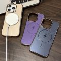 HOCE AG Frameless Magnetic Cases For iPhone 17 16 15 14 13 12 Pro Max 14 15 16 Plus MagSafe Phone Case Shockproof Ultra Thin Hard Back Cover. 