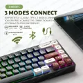 Weikav Lucky 65keys Sugar65 V2 Lucky65 Custom Wireless Aluminum Mechanical Keyboard Kit RGB Bluetooth 2.4G Wired Gaming Keyboard. 