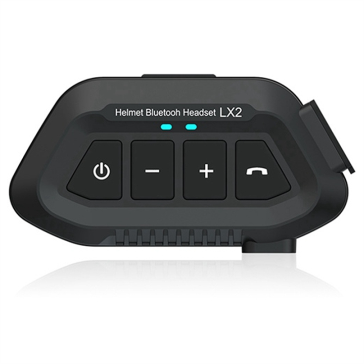 Lx2 Bluetooth5.0 Helmet Headset Wireless Hands-Free Call Helmet Waterproof Headset Stereo Bluetooth Headset A