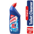 Harpic Toilet Cleaner Liquid 750ml Original Power Plus 10x Stronger, new & thicker formula kills 99.9% of germs. 