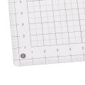 A4 B5 A5 PVC Students Writing Desk Pad Transparent Ruler Board Measuring Supplie ANLAN. 