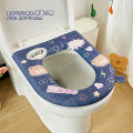 Toilet mat cartoon toilet cover toilet mat sticker EVA waterproof toilet seat seat universal seat cushion for all seasons. 