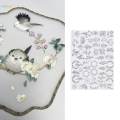 Water Soluble Stabilizer Embroidery Soluble Paper Multipurpose Fabric Stabilizer Transfer Patch Paper for Handbags Towels Cross Stitch Linen.