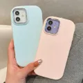 UCUC for Infinix Zero 30 4G Back Cover Macaron Luxury Plating Lens Soft Candy Phone Case. 