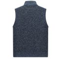 Men's Winter Thick Fleece Sweater Vests Knitted Cardigan Sleeveless Waistcoat Male Casual Sweater Vest for Men Clothes. 
