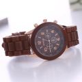 Famous Brand Geneva Ladies Fashion Watch Male and Female Student Silicone Quartz WristWatch Clock Wholesale Relogio Feminino.