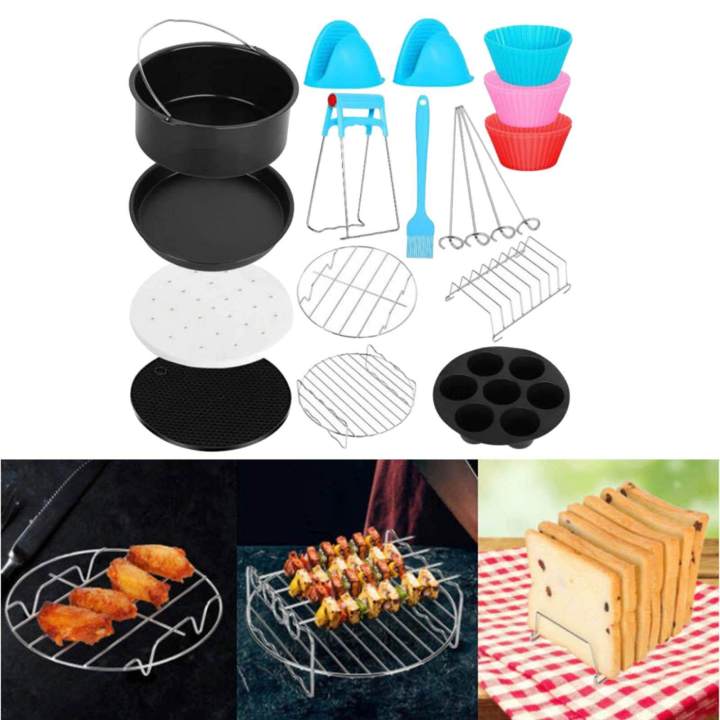 Air%20Fryer%20Accessories%20Silicone%20Mitts%20Food%20Tongs%20Grill%20Rack%20Air%20Fryer%20Liners%20for%20BBQ%20Kitchen%20-%20Image%204