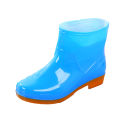 Fashion short tube rain boots for women adult outdoor anti slip warm rain boots soft sole waterproof shoes work rubber shoes galoshes galoshes wholesale. 