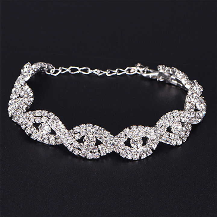 Versatile%20-Delysia%20King%20Women%20Elegant%20Luxury%20Bracelet%20Ladies%20Unlimited%20Rhinestone%20Wrist%20Chain%20Birthday%20Party%20Gifts%20(color:%20Silver)-%20Avant-garde%20-%20Image%202