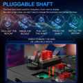 REDRAGON Horus K618 RGB support Bluetooth 5.0 wireless USB 2.4G 3 mode Mechanical Gaming Keyboard 104 Keys for Compute PC Laptop. 