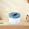 Milk Powder Box Rotating Baby Milk Powder Storage Container Portable Formula Powder Dispenser Four-Compartment Snack Food Container For Outdoor Travel. 