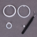 5pcs Silicone Water Bottle Gasket Replacement Seal Ring Gasket Seal Washer O Ring Replacement Thermoflask Accessories. 