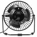 LED USB Fan Clock Ventilador usb led mini Fan Desk Fan with Clock and Temperature Display 6 inch Gadget Cooling Fan. 
