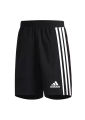Football Black and white Sports half pant for Men.