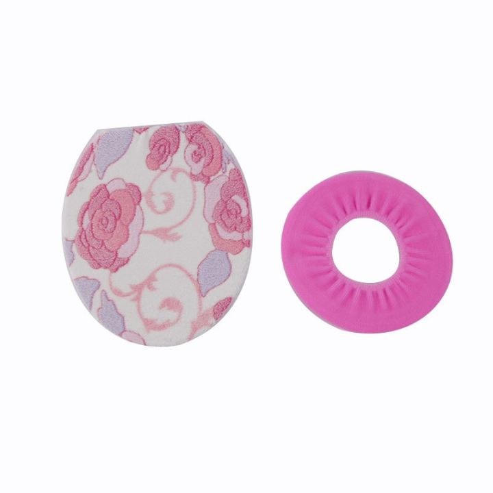 SRYSJS%202PC/Set%20Cotton%20Linter%20Toilet%20Seat%20Cover%20and%20Rug%20Washroom%20Set%20decorative%20toilet%20seat%20covers%20lids%20Promotions%20-%20Image%202