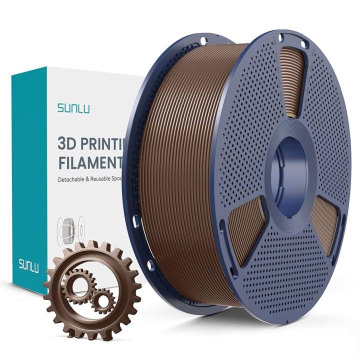 1KG 1.75mm SUNLU/WOL3D PLA Plus 3D Printing Best Quality Filament/Consumable For 3D Printers/Pens Multicolor - Black, Matte White, Pearl White, Gray, Blue, Rubby Red, Yellow, Orange, Transparent, Deep Green
