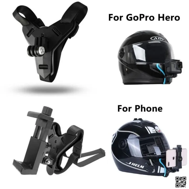 Motorcycle%20Helmet%20Chin%20Mount%20Holder%20Bracket%20for%20Mobile%20&%20GoPro%20-%20Image%205