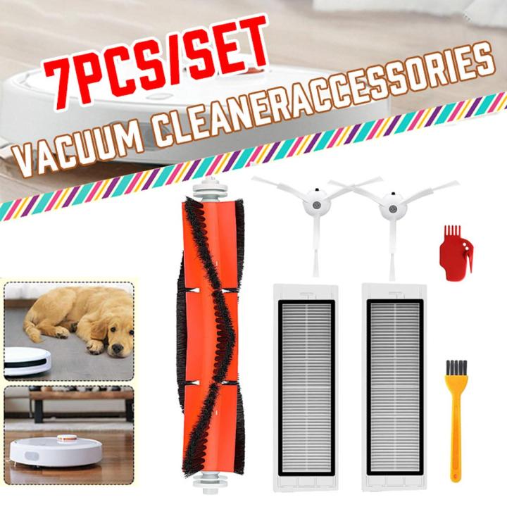 Applied 7 Pcs Vacuum Cleaner Sweeper Accessories Kit Cleaning Robot Accessories Set For use with Xiaomi MI Robot only