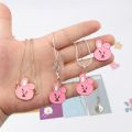 KPOP BTS BT21 Cartoon Bracelet Necklace Keychain Brooch Metal Charm Phone Straps. 