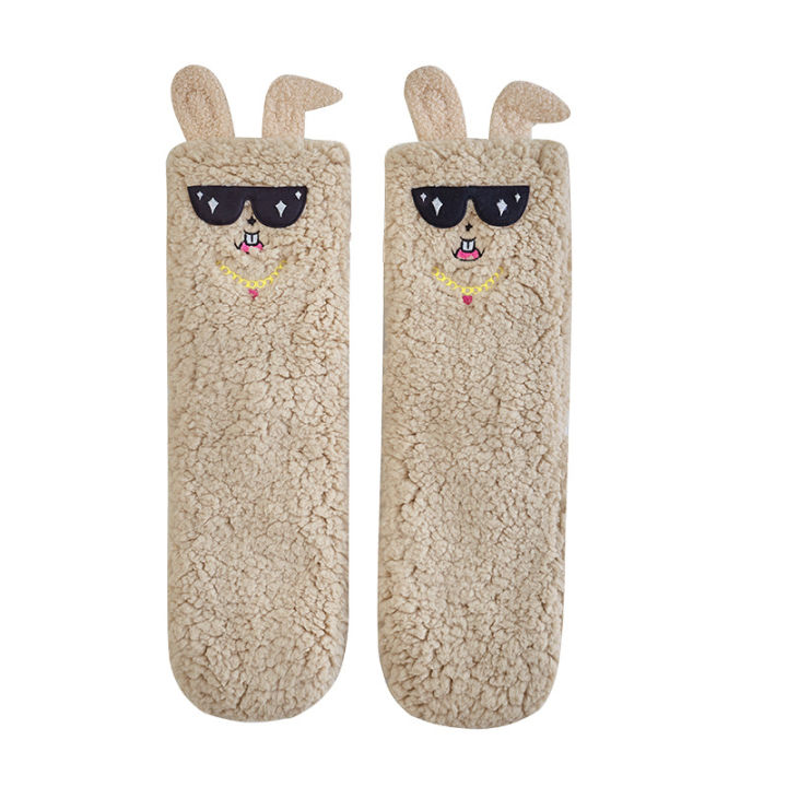 Winter%20Fleece%20Lined%20Padded%20Warm%20Keeping%20Cartoon%20Lambswool%20Socks%20Sleeping%20Socks%20Maternity%20Socks%20Winter%20Super%20Thick%20Home%20Room%20Socks%20Women%20-%20Image%207